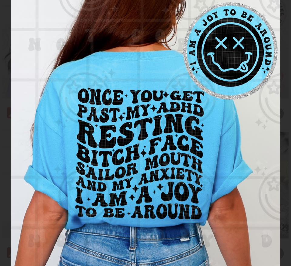 Once you get past my ...... graphic tee