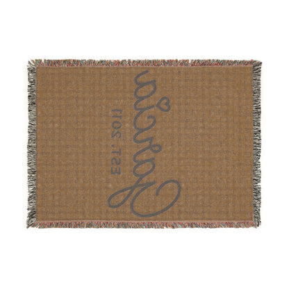 Personalized Woven Blanket